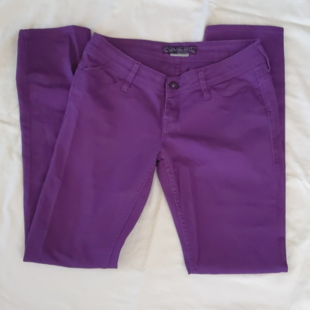 Empyre Raven Purple Skinny Jeans